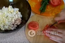 Салат з білою квасолею - Крок 3 Салат з білою квасолею - Крок 3