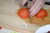 Салат из фасоли с овощами - Шаг 5 Салат из фасоли с овощами - Шаг 5