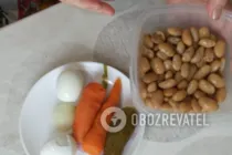 Салат із вареною квасолею - Крок 1 Салат із вареною квасолею - Крок 1