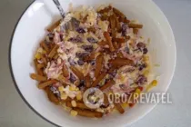Салат із квасолею і кукурудзою - Крок 6 Салат із квасолею і кукурудзою - Крок 6