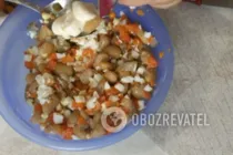 Салат із вареною квасолею - Крок 6 Салат із вареною квасолею - Крок 6