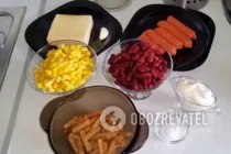 Салат із квасолею і кукурудзою - Крок 1 Салат із квасолею і кукурудзою - Крок 1