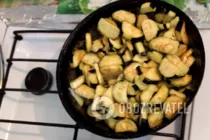Салат с фасолью и баклажанами - Шаг 7 Салат с фасолью и баклажанами - Шаг 7