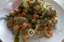 Салат із вареною квасолею - Крок 7 Салат із вареною квасолею - Крок 7