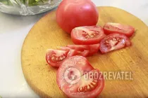 Салат с рукколой - Шаг 3 Салат с рукколой - Шаг 3