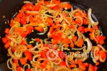 Омлет с овощами - Шаг 2 Омлет с овощами - Шаг 2