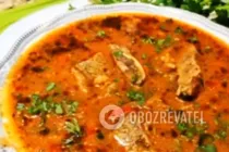 Харчо с рисом и свининой - Шаг 9 Харчо с рисом и свининой - Шаг 9