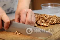 Пирог с орехами - Шаг 1 Пирог с орехами - Шаг 1