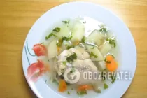 Рассольник с курицей - Шаг 8 Рассольник с курицей - Шаг 8