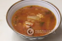 Рассольник с булгуром - Шаг 10 Рассольник с булгуром - Шаг 10
