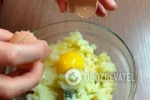Драники з пюре - Крок 1 Драники з пюре - Крок 1