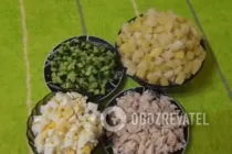 Окрошка с курицей - Шаг 2 Окрошка с курицей - Шаг 2