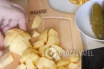 Рассольник с томатом - Шаг 2 Рассольник с томатом - Шаг 2