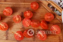 Салат из рукколы с яйцом - Шаг 2 Салат из рукколы с яйцом - Шаг 2