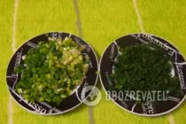 Окрошка с курицей - Шаг 3 Окрошка с курицей - Шаг 3