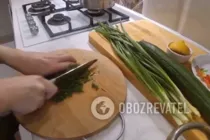 Окрошка на курином бульоне - Шаг 4 Окрошка на курином бульоне - Шаг 4