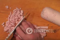 Окрошка на воді зі сметаною - Крок 2 Окрошка на воді зі сметаною - Крок 2