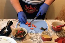 Салат с рукколой и клубникой - Шаг 3 Салат с рукколой и клубникой - Шаг 3