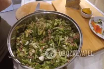 Окрошка на курином бульоне - Шаг 5 Окрошка на курином бульоне - Шаг 5