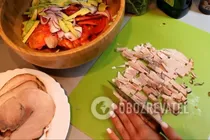 Салат с рукколой и авокадо - Шаг 4 Салат с рукколой и авокадо - Шаг 4