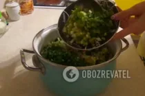 Окрошка с курицей - Шаг 4 Окрошка с курицей - Шаг 4