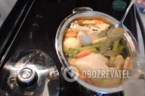 Консоме из курицы - Шаг 6 Консоме из курицы - Шаг 6