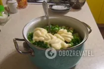Окрошка с курицей - Шаг 5 Окрошка с курицей - Шаг 5