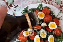Салат из рукколы с яйцом - Шаг 6 Салат из рукколы с яйцом - Шаг 6