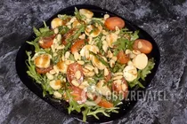 Салат с рукколой и моцареллой - Шаг 7 Салат с рукколой и моцареллой - Шаг 7