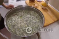 Окрошка на курином бульоне - Шаг 8 Окрошка на курином бульоне - Шаг 8
