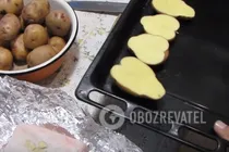 Картошка с салом в духовке - Шаг 2 Картошка с салом в духовке - Шаг 2