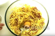 Драники с колбасой - Шаг 3 Драники с колбасой - Шаг 3