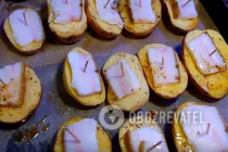 Картошка запеченная с салом - Шаг 6 Картошка запеченная с салом - Шаг 6