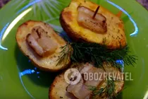Картошка запеченная с салом - Шаг 7 Картошка запеченная с салом - Шаг 7