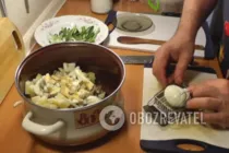 Окрошка з буряком - Крок 4 Окрошка з буряком - Крок 4