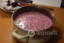 Окрошка з буряком - Крок 8 Окрошка з буряком - Крок 8