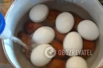 Окрошка с креветками - Шаг 1 Окрошка с креветками - Шаг 1
