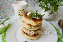 Сирники з кропом - Крок 8 Сирники з кропом - Крок 8