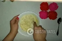 Сырники в микроволновке - Шаг 3 Сырники в микроволновке - Шаг 3