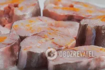 Рыба с овощами в томате - Шаг 1 Рыба с овощами в томате - Шаг 1