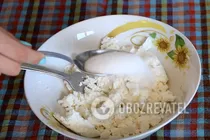 Ленивые вареники без муки - Шаг 1 Ленивые вареники без муки - Шаг 1