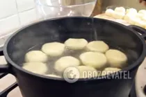 Ленивые вареники классические - Шаг 8 Ленивые вареники классические - Шаг 8