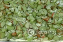Пляцек из ревеня - Шаг 10 Пляцек из ревеня - Шаг 10