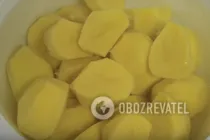 Ленивые вареники с картошкой и мукой - Шаг 1 Ленивые вареники с картошкой и мукой - Шаг 1