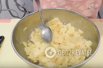 Ленивые вареники с картошкой и грибами - Шаг 2 Ленивые вареники с картошкой и грибами - Шаг 2