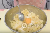 Ленивые вареники с картошкой и грибами - Шаг 3 Ленивые вареники с картошкой и грибами - Шаг 3