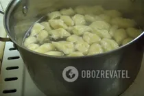 Ленивые вареники с картошкой и мукой - Шаг 7 Ленивые вареники с картошкой и мукой - Шаг 7