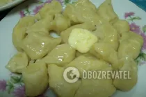 Ленивые вареники с картошкой и мукой - Шаг 8 Ленивые вареники с картошкой и мукой - Шаг 8