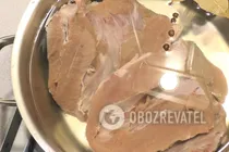 Cалат с сердцем и грибами - Шаг 2 Cалат с сердцем и грибами - Шаг 2