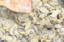 Cалат с сердцем и грибами - Шаг 4 Cалат с сердцем и грибами - Шаг 4